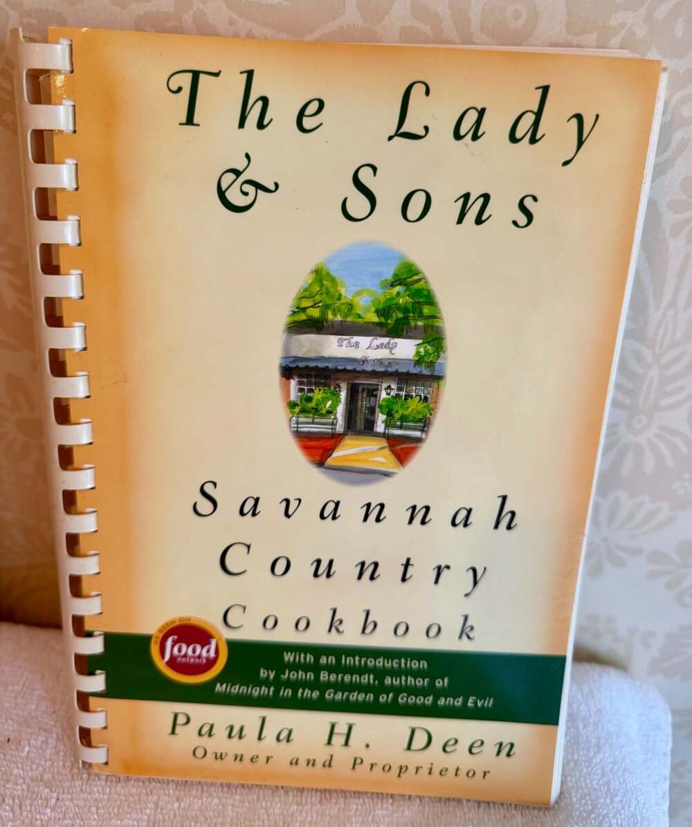 Paula Deen The Lady & Sons Savannah Country Cookbook 1998 Spiral Bound Vintage